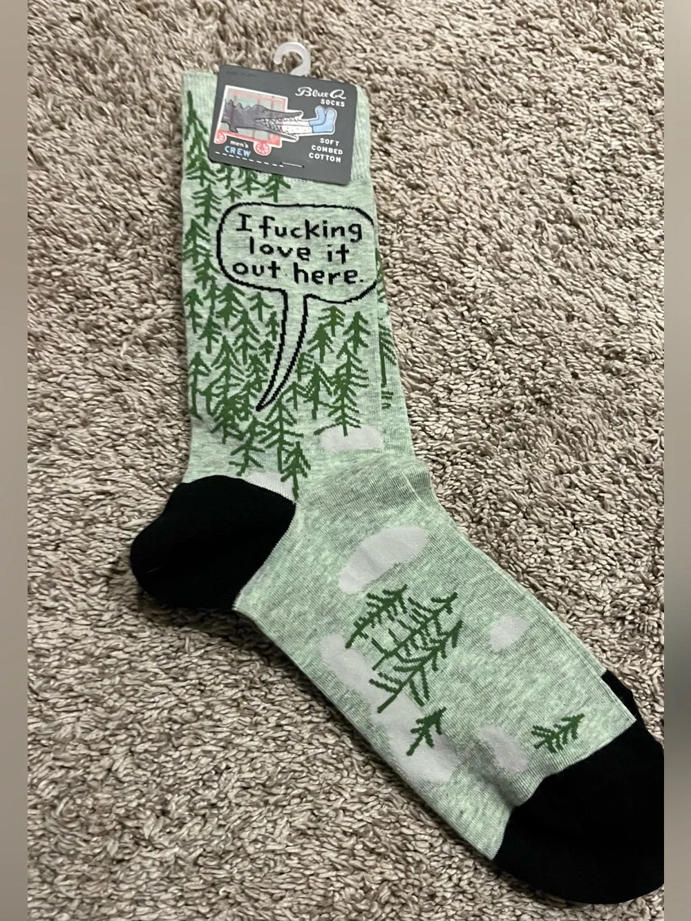 Light Green Love the explicit!! Outdoors!!socks